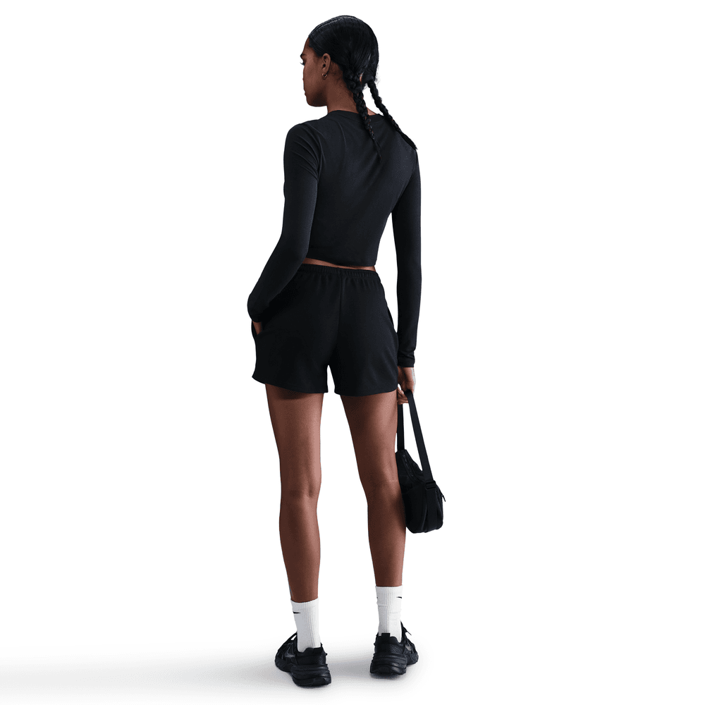 Wmns Nike Sportswear Chill Knit Slim Long-Sleeve Cropped Top 