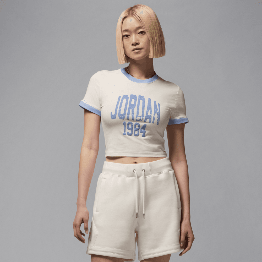 WMNS Air Jordan Cropped Graphic Tee