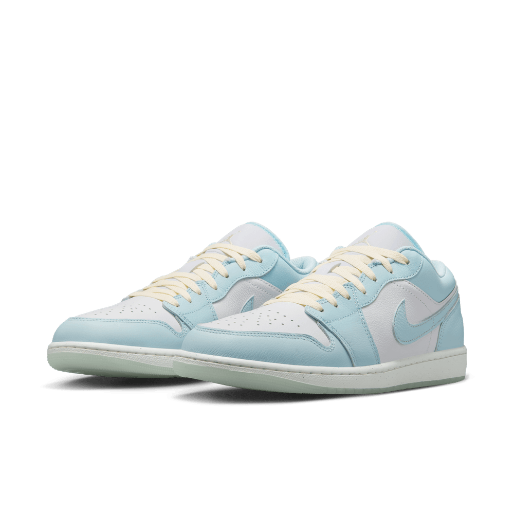 air jordan 1 low white dk powder blue