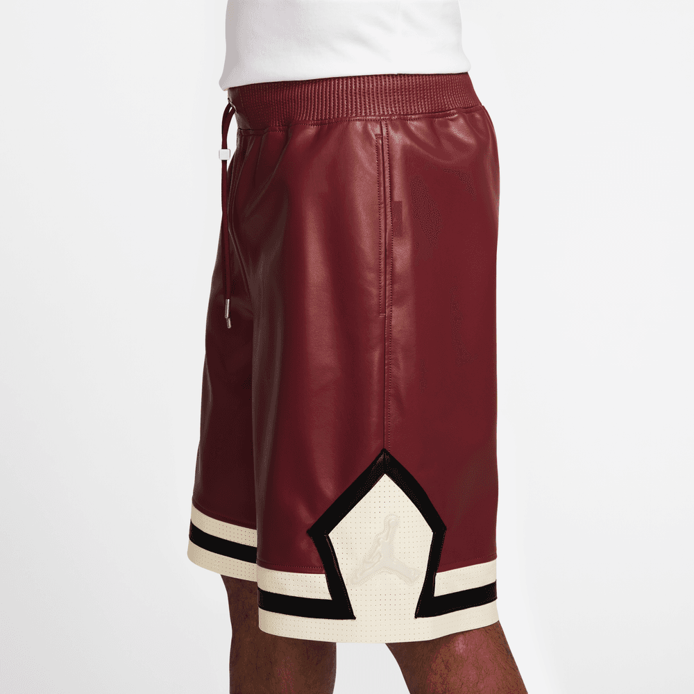 Air Jordan Vegan Leather Diamond Shorts
