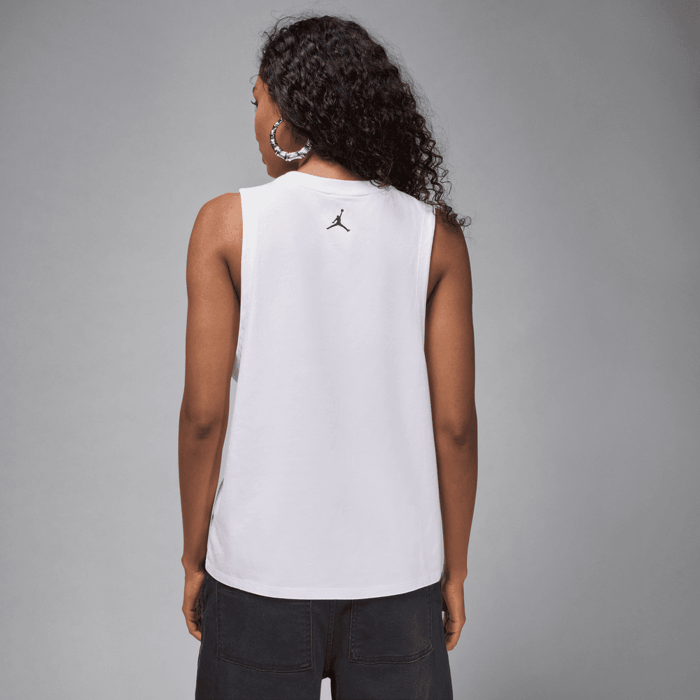 Wmns Air Jordan Flight Sleeveless Graphic Tee FA25