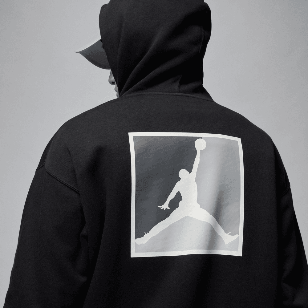 air jordan hoodie black and white