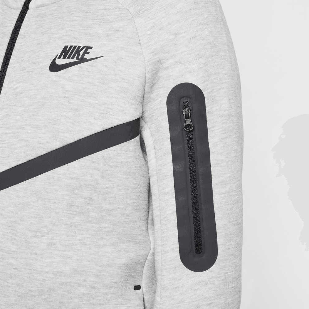 Big Kids Nike Sportswear Tech Fleece Full-Zip Hoodie 