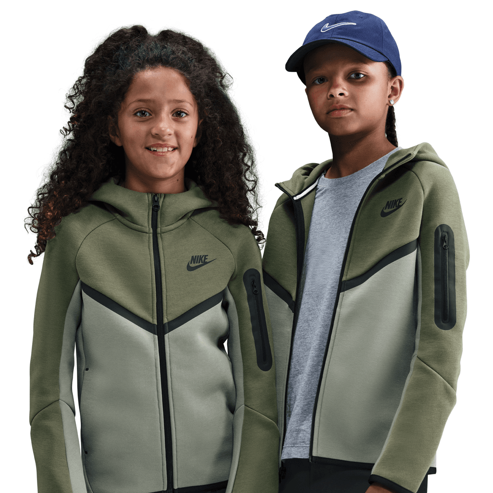 Kids Nike Sportswear Tech Fleece Full-Zip Hoodie 