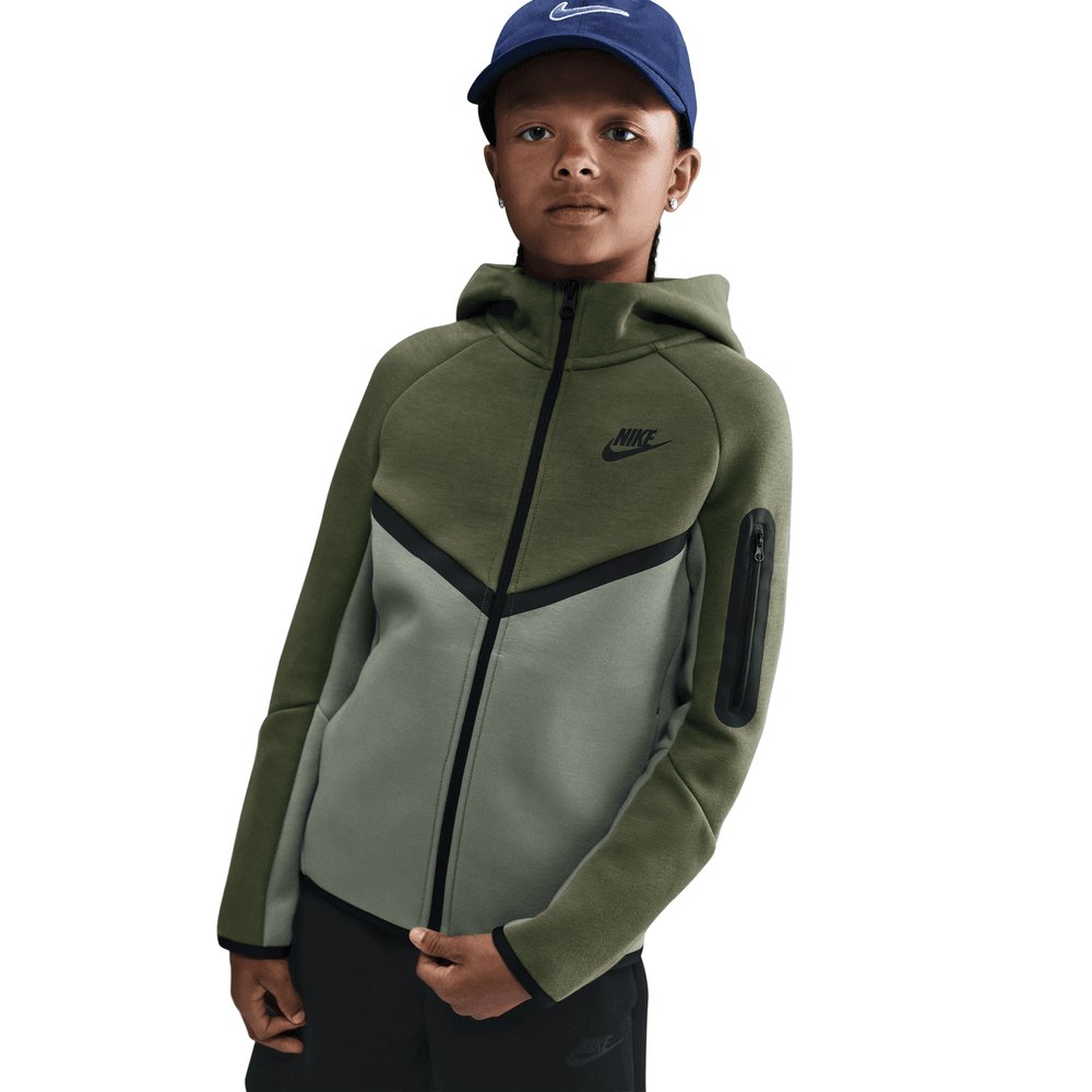 Kids Nike Sportswear Tech Fleece Full-Zip Hoodie 