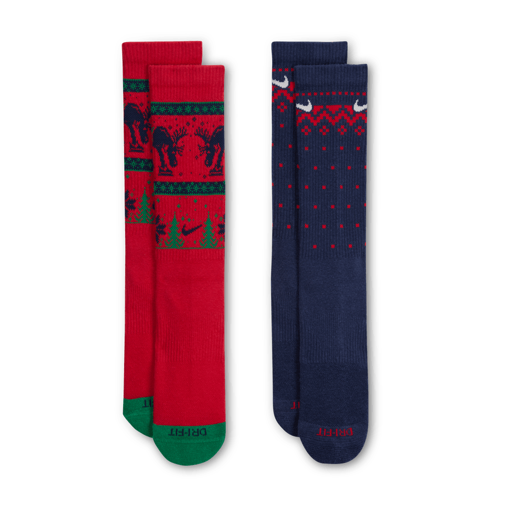 Nike Everyday PLS Christmas Crew Socks 