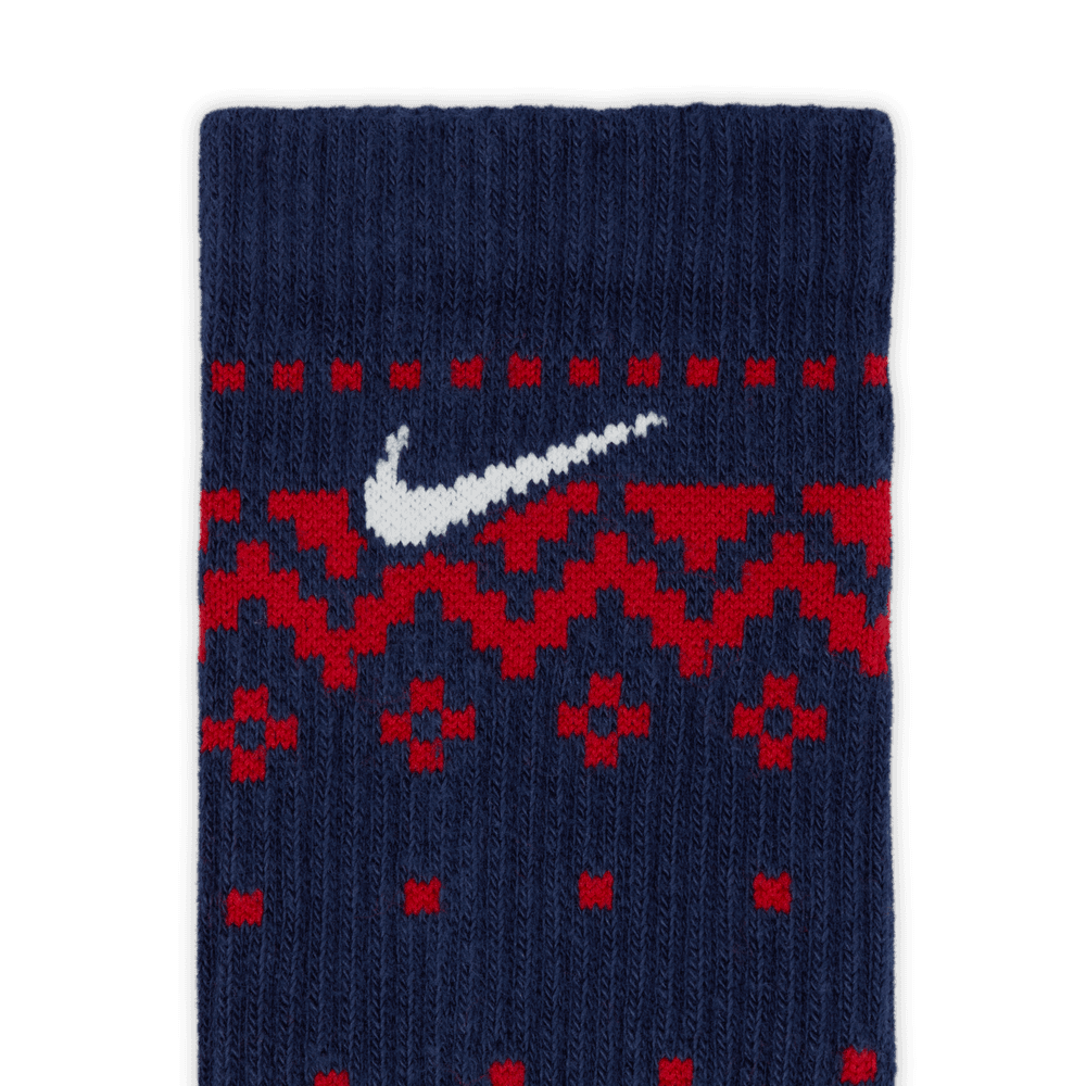 Nike Everyday PLS Christmas Crew Socks 