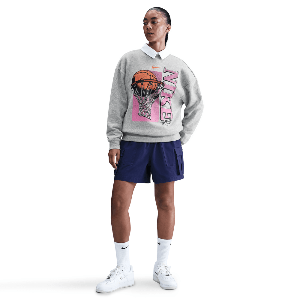 Wmns Nike Club Fleece Loose Crewneck 