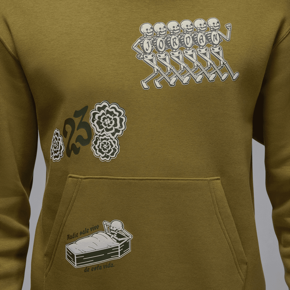 dia de los muertos nike hoodie