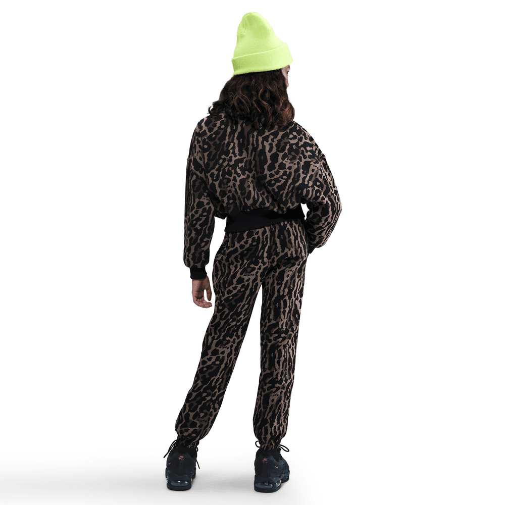 Kids Nike Sportswear Club Fleece Boxy Printed Crewneck 
