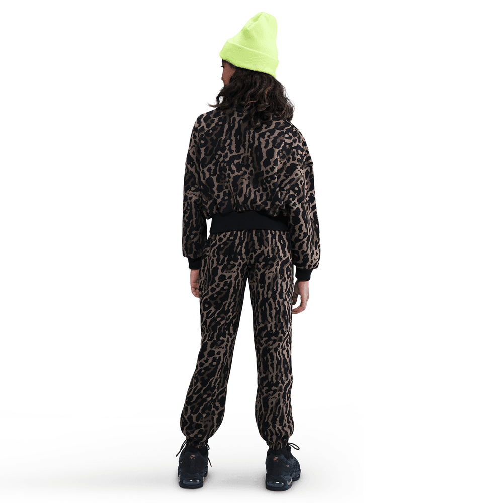 Kids Nike Club Fleece Loose Pant All Over Print 