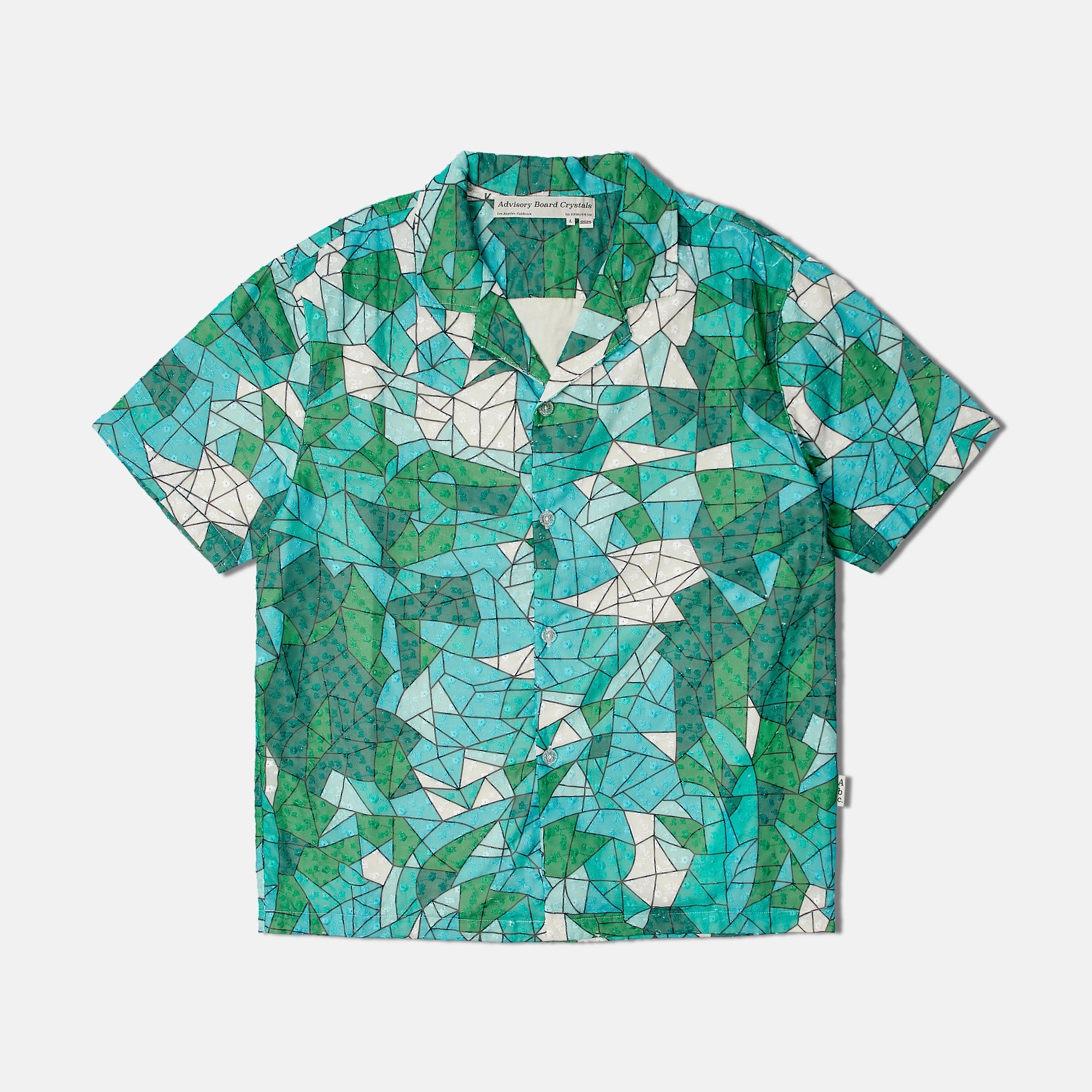 Abc. Stained Glass Collared Shirt