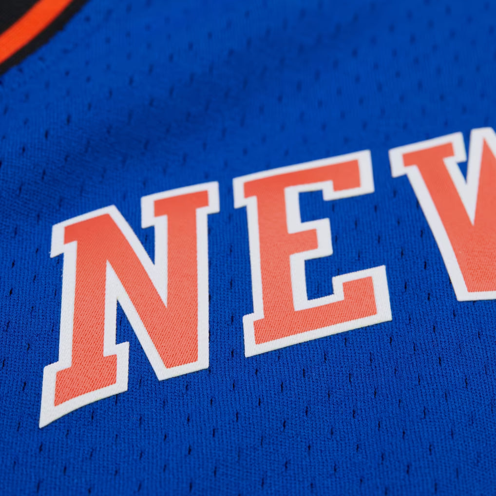 M&amp;N NBA New York Knicks 2010 Carmelo Anthony Dark Jersey