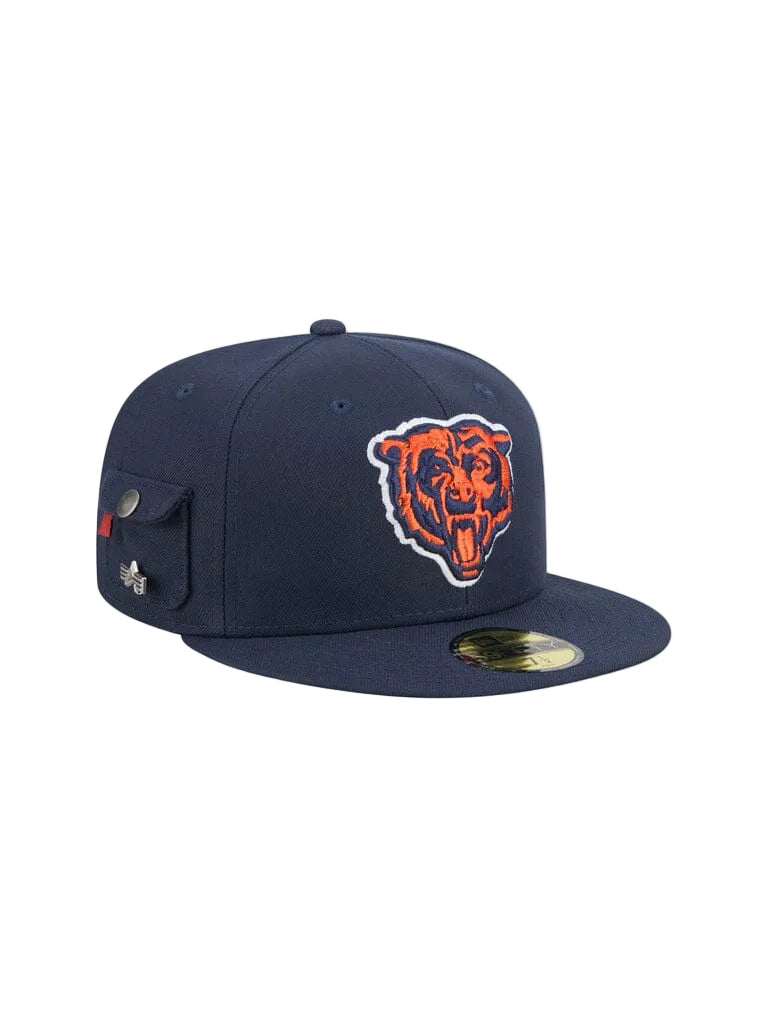 New Era x Alpha Industries 5950 Chicago Bears Fitted Hat