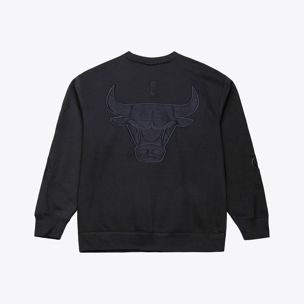 M&amp;N NBA Chicago Bulls Phantom Fleece Crewneck