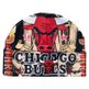 M&N NBA Chicago Bulls Legacy Made All Over Print Knit Beanie