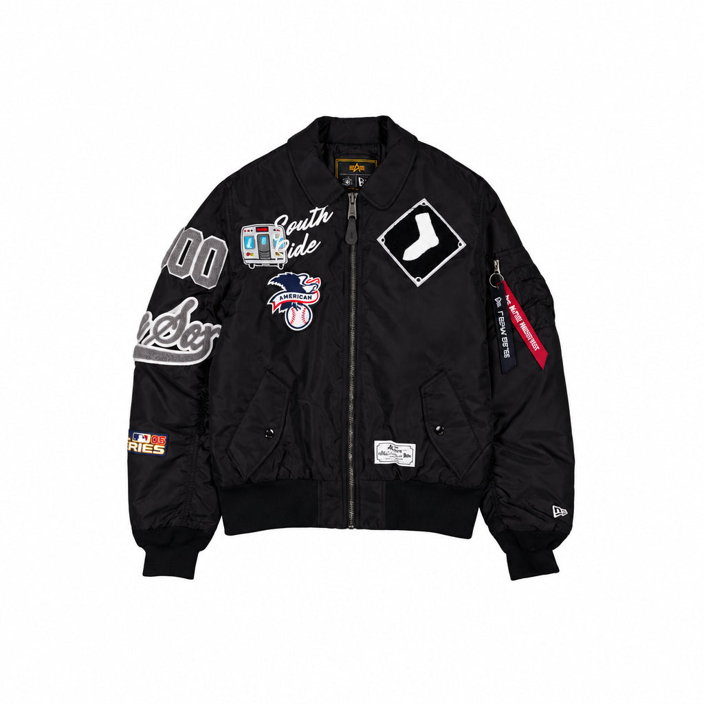 New Era x Alpha Industries Chicago White Sox MA-1 Bomber Jacket