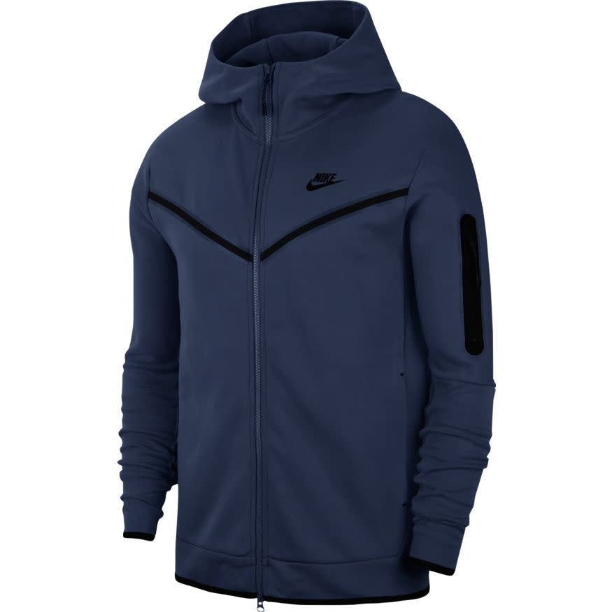 Nike Sportswear Tech Fleece Full-Zip Hoodie 'Midnight Navy/Black'