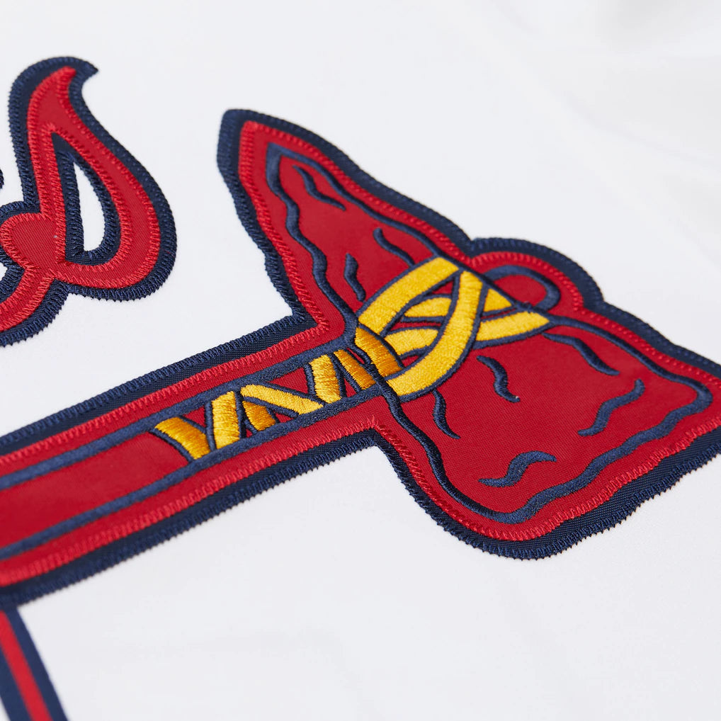 M&amp;N MLB Atlanta Braves 1992 Deion Sanders Authentic Jersey
