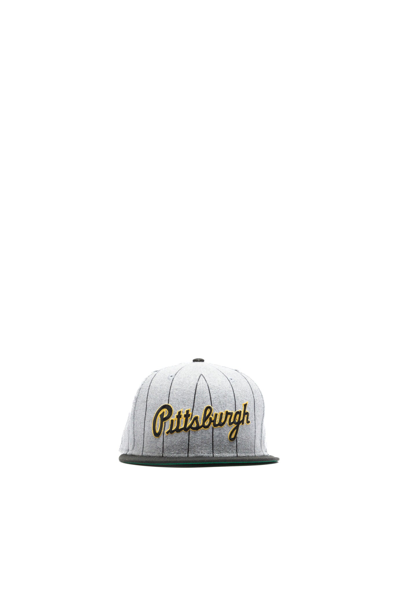 New Era Pittsburgh Pirates Heather Pinstripe Fitted  'Heather Grey'