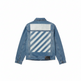L/AB Zip Trucker Denim Jacket