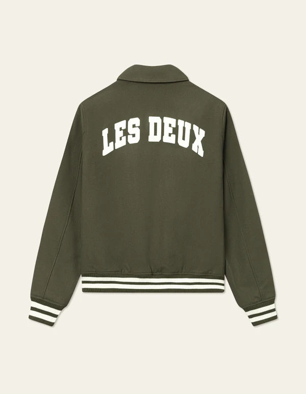 Les Deux Felipe Varsity Wool Jacket