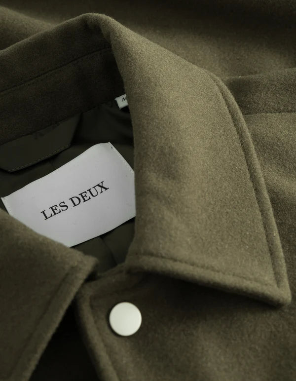 Les Deux Felipe Varsity Wool Jacket