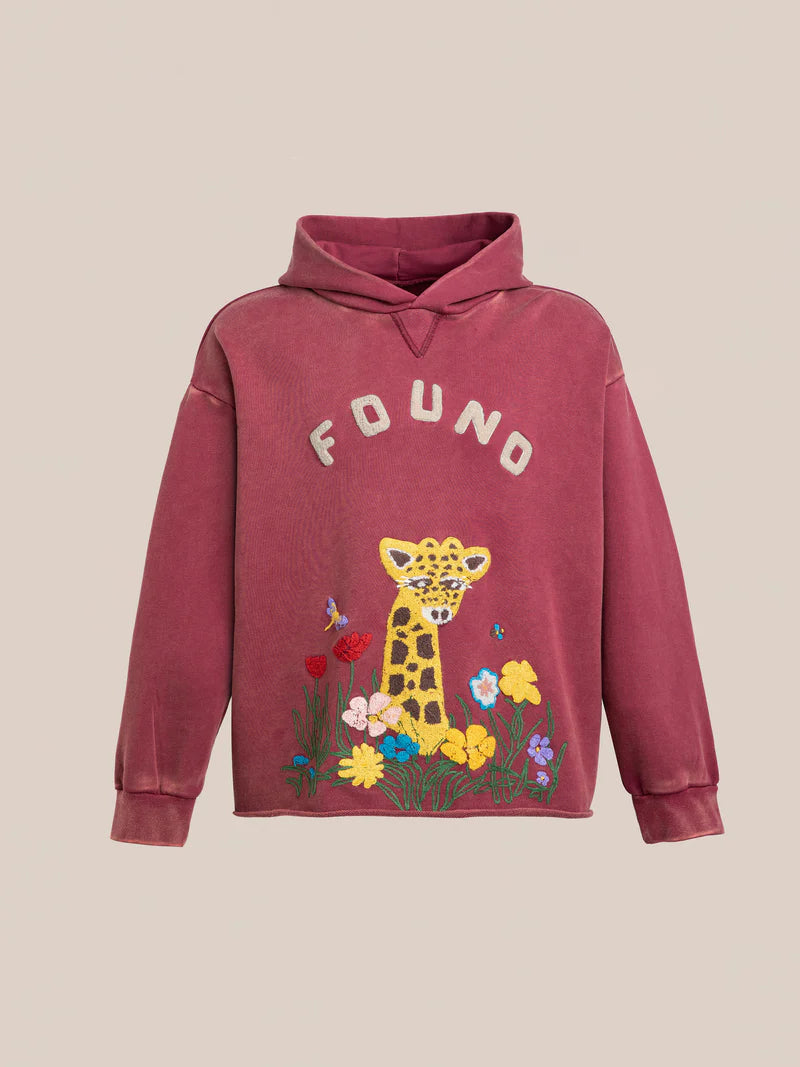 Found Embroidered Wildlife Hoodie