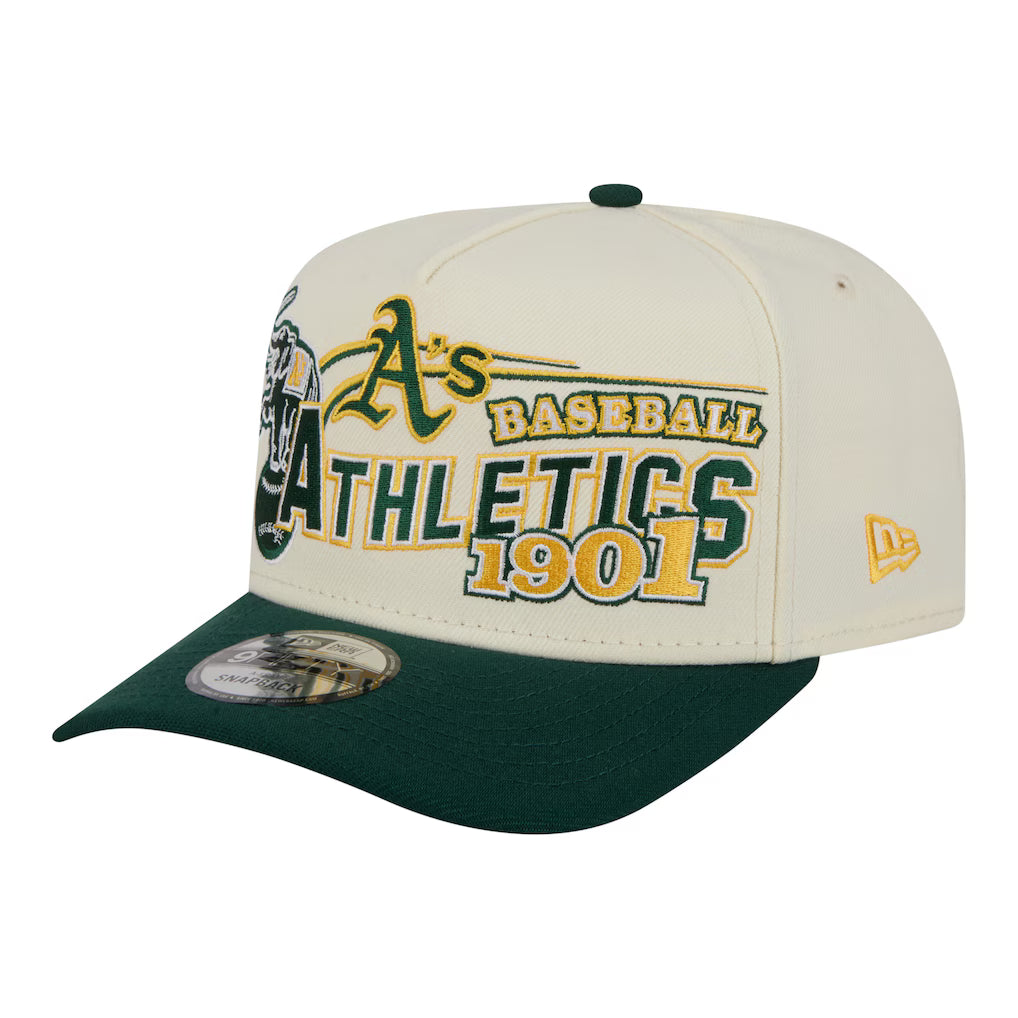 New Era 950 A Frame Oakland Athletics Classic Snapback Hat