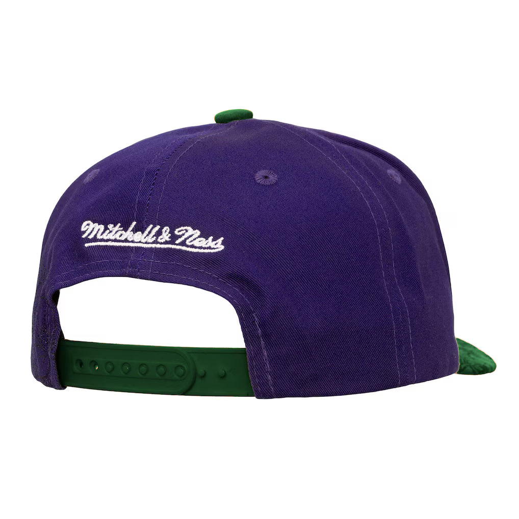M&amp;N Milwaukee Bucks NBA May Flowers Pro Snapback