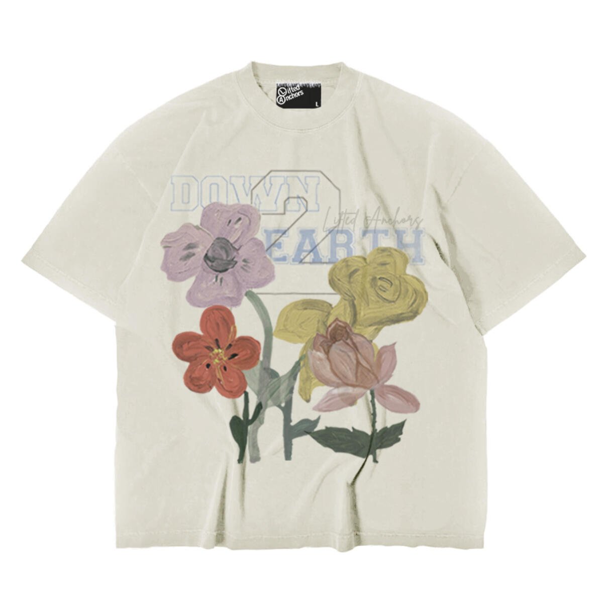 Lifted Anchors Jules Acrylic Painted Tee