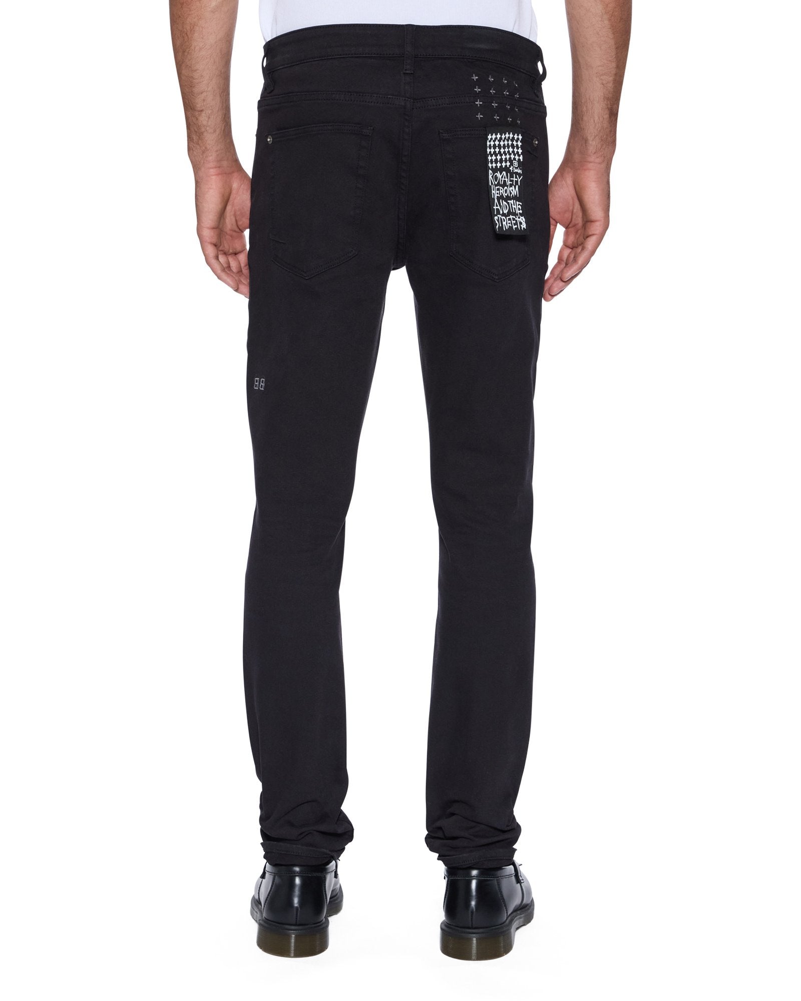 Ksubi Van Winkle Jasper Black Arch Denim