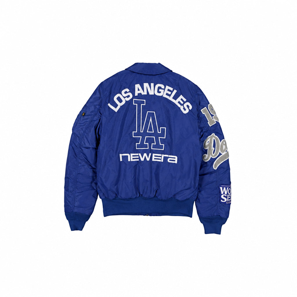 New Era x Alpha Industries Los Angeles Dodgers MA-1 Bomber Jacket