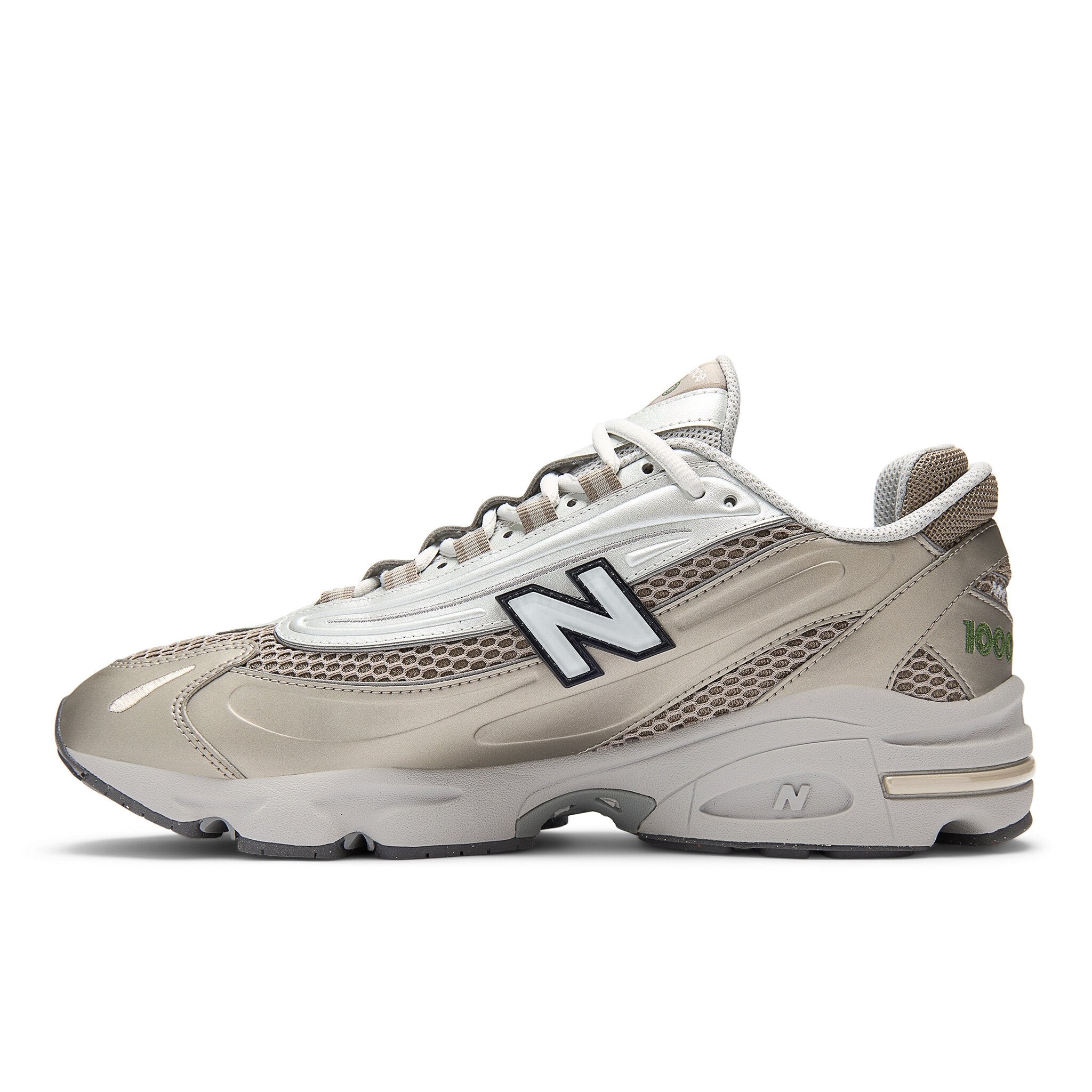 GS New Balance 1000 'Arid Stone/Light Silver Metallic|GC1000NK|TF