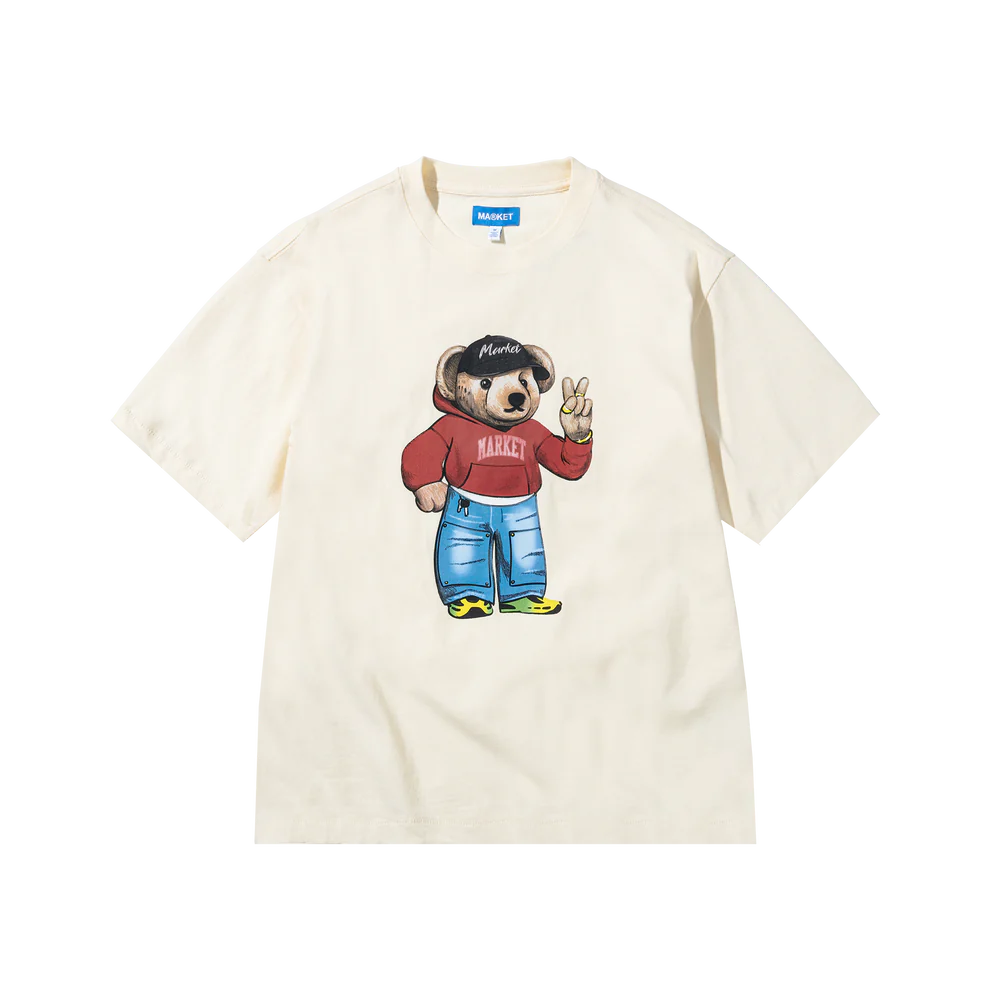 Market Fit Check Bear Tee