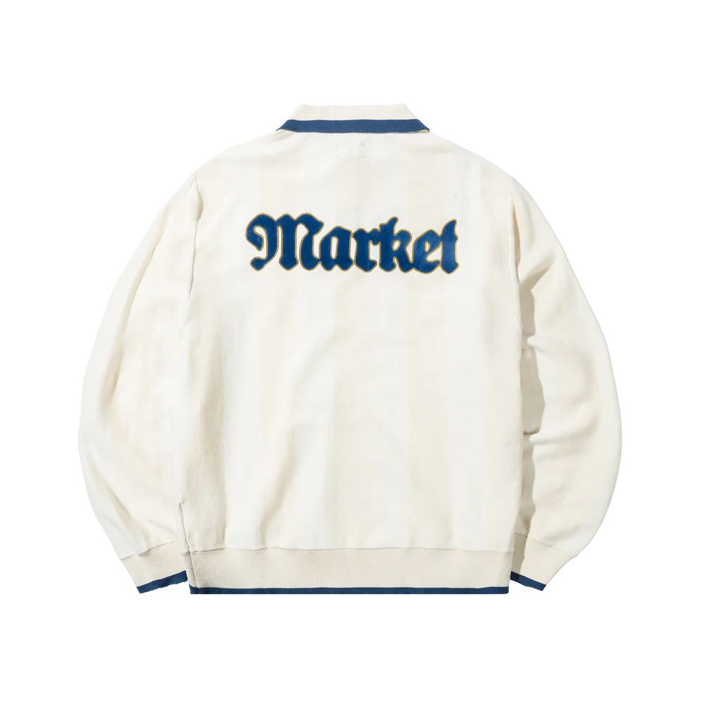 MA®️KET Pure Gold Collared Sweater