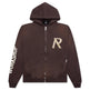 Represent Masking Tape Initial Zip Hoodie