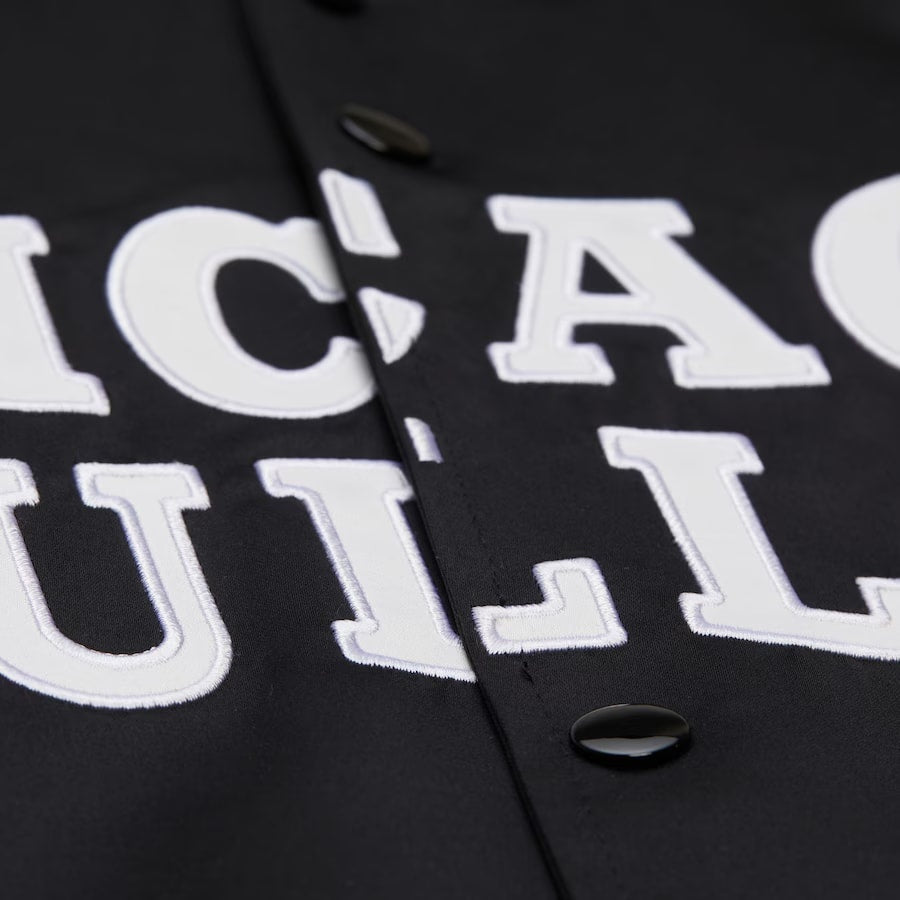 M&amp;N Chicago Bulls Team Origins Satin Jacket