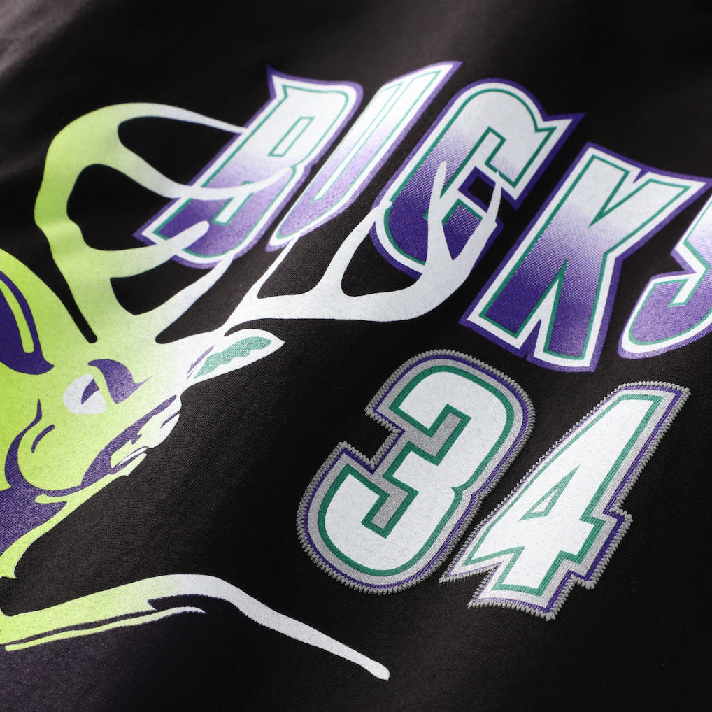 M&amp;N Milwaukee Bucks NBA Ray Allen N&amp;N Tee