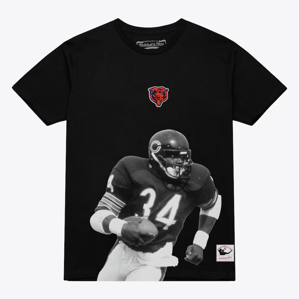 M&amp;N NFL Chicago Bears Walter Payton Player Short Sleeve Tee