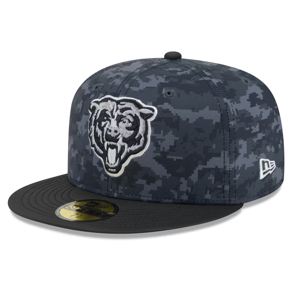 New Era 5950 Chicago Bears NFL 2026 Salute To Service Fitted Hat