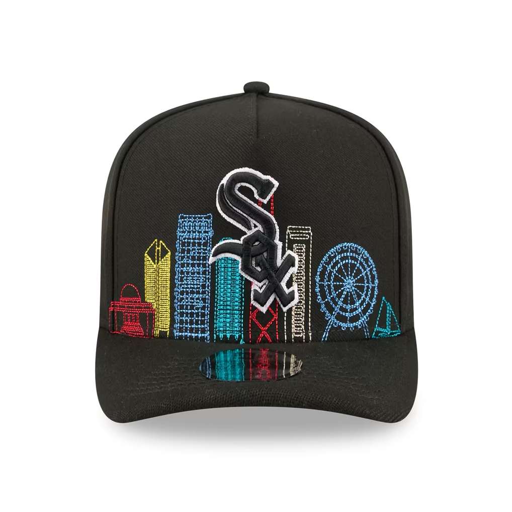 New Era 950 A Frame Pinch Crown Chicago White Sox Injection Snapback Hat