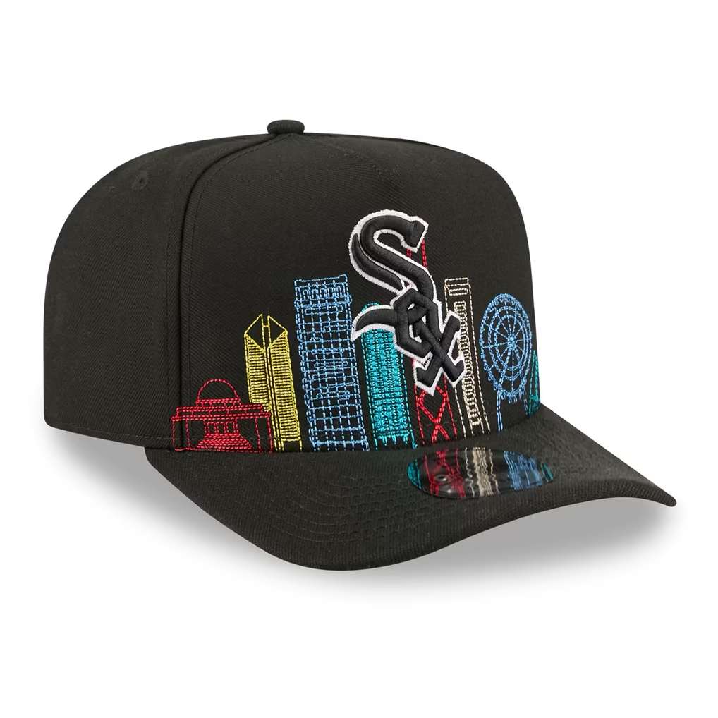 New Era 950 A Frame Pinch Crown Chicago White Sox Injection Snapback Hat