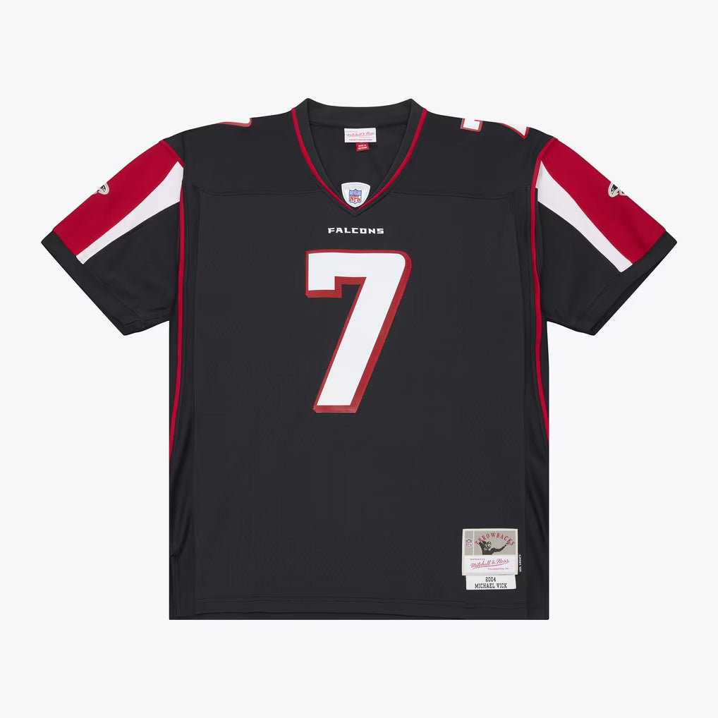M&amp;N NFL Atlanta Falcons 2004 Michael Vick Dark Legacy Jersey