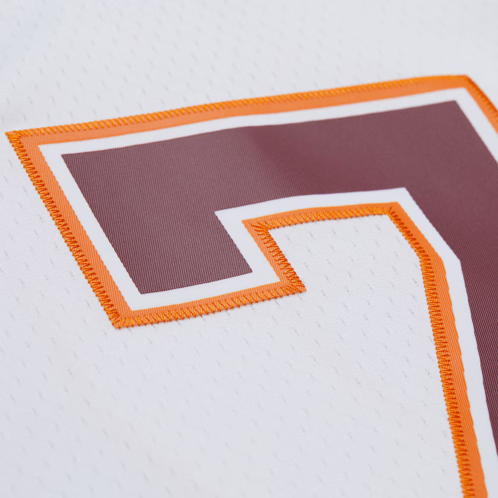 M&amp;N NCAA Virginia Tech Hokies 2000 Michael Vick White Jersey