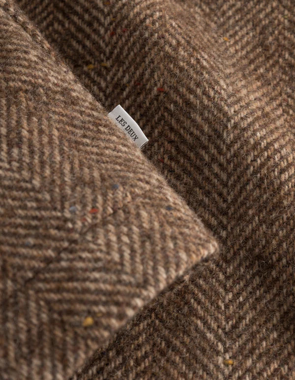 Les Deux Milian Herringbone Overshirt
