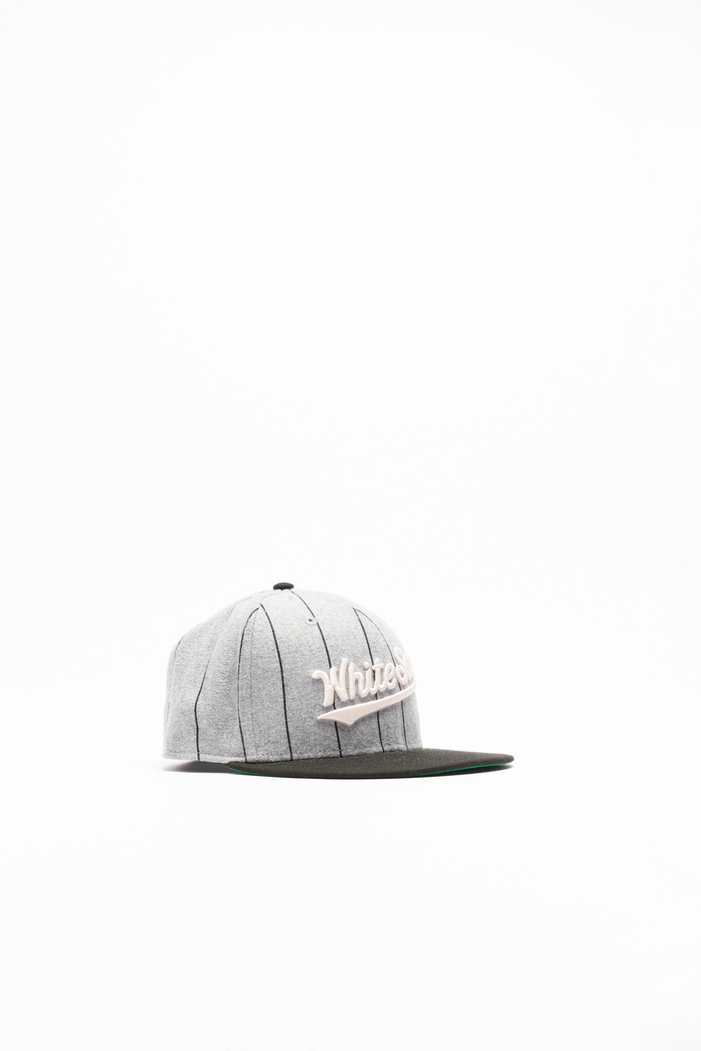New Era Chicago White Sox Heather Pinstripe Fitted 'Heather Grey'