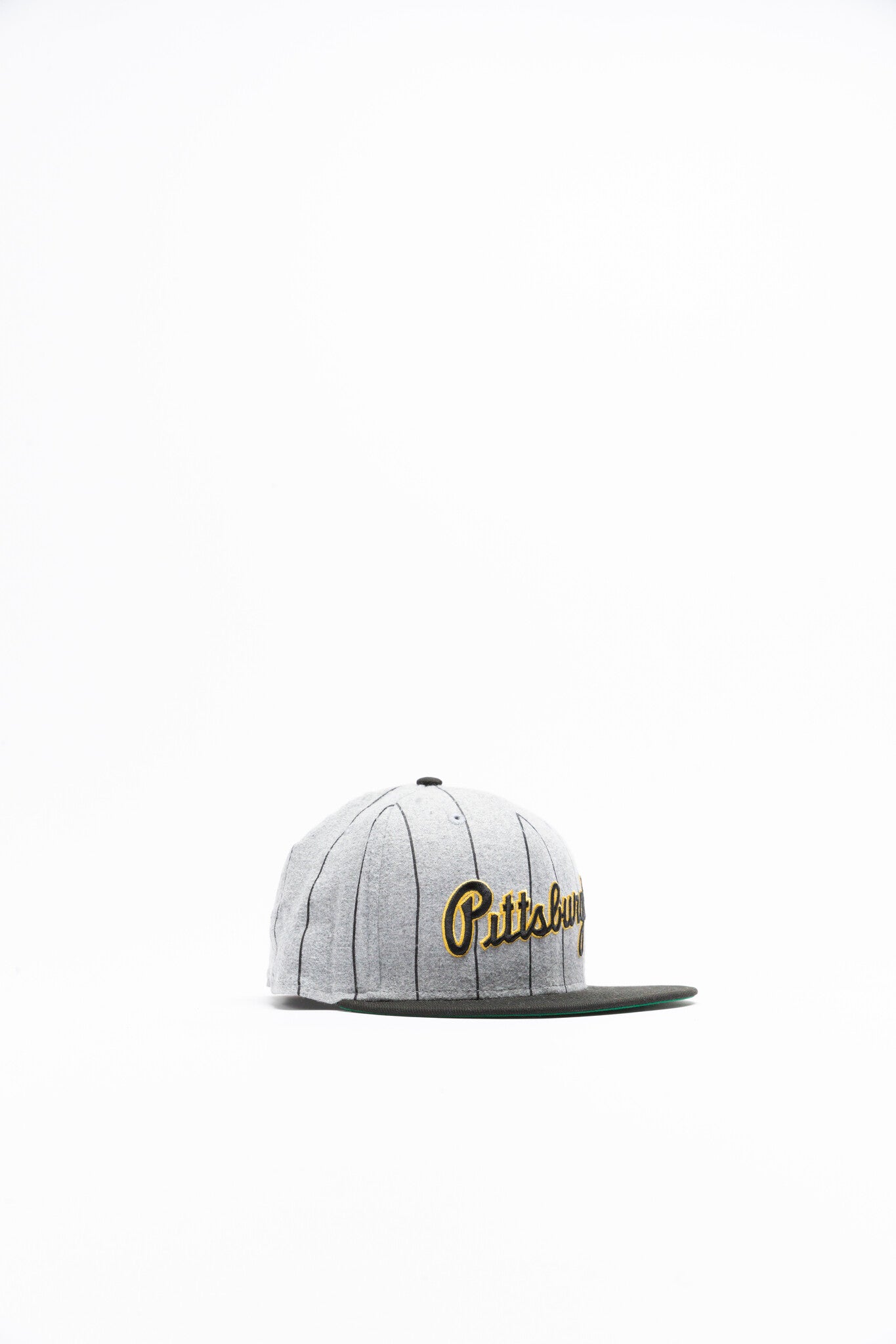 New Era Pittsburgh Pirates Heather Pinstripe Fitted  'Heather Grey'