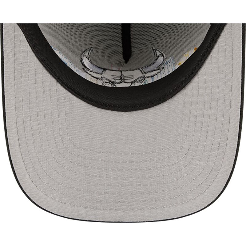 New Era 950 A Frame Pinch Crown Chicago Bulls Injection Snapback Hat