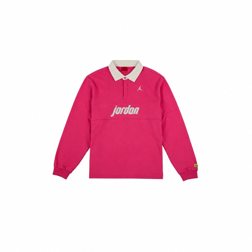Air Jordan Brooklyn Long-Sleeve Polo – Jersey Cotton